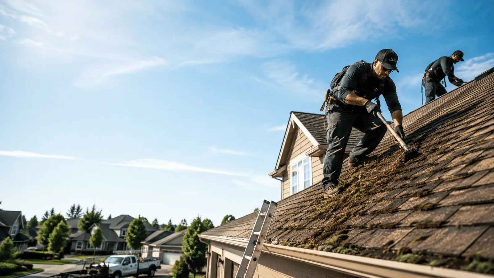 Roof Moss Removal in Ellsworth, NE near me